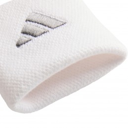 Frotka na rękę adidas Tennis Wristband Small 2 szt. S biała -