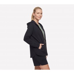 Bluza damska Skechers GO WALK Everywhere Tunic Jacket czarna -