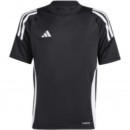 Koszulka młodzieżowa adidas Tiro 24 Jersey czarna - IJ7674