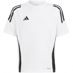 Koszulka młodzieżowa adidas Tiro 24 Jersey biała - IS1033