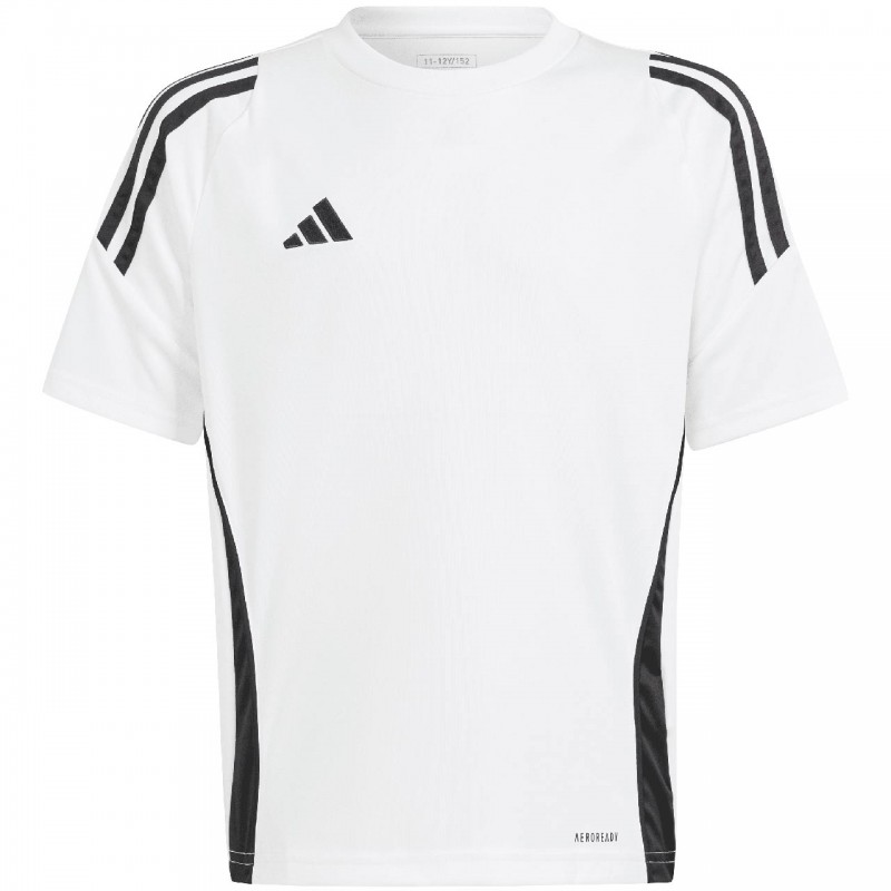 Koszulka młodzieżowa adidas Tiro 24 Jersey biała - IS1033