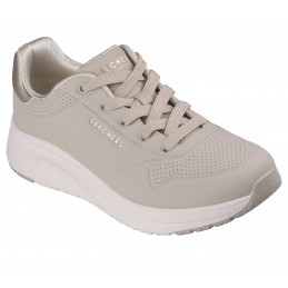 Buty damskie Skechers Uno Lite 2 beżowe - 190265 NAT
