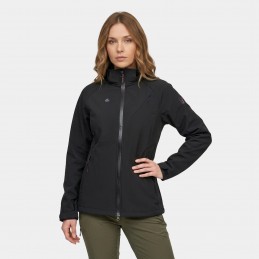 Kurtka damska softshell Alpinus Minthi Tactical czarna - MK18858