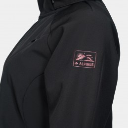 Kurtka damska softshell Alpinus Minthi Tactical czarna - MK18858