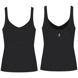 Top ze stanikiem Skechers GO WALK Evolution Tank czarny - TT143