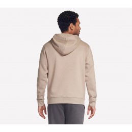 Bluza męska Skechers Max Soft Hoodie beżowa - HD90 BRTP