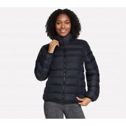 Kurtka damska Skechers Cozy Fit Jacket czarna - JA503 BLK