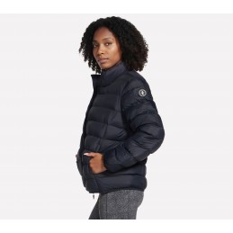 Kurtka damska Skechers Cozy Fit Jacket czarna - JA503 BLK