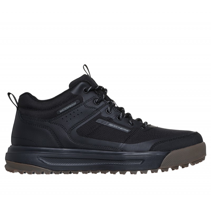 Buty męskie Skechers Waterproof: Urban Street Hiker czarne -