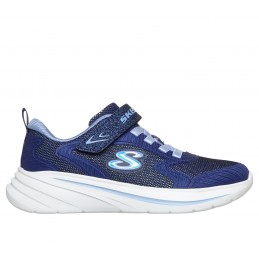 Buty młodzieżowe Skechers Wave 92 granatowo/niebieskie -