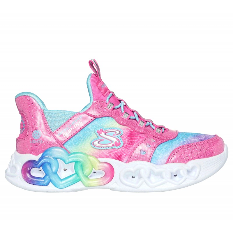 Buty młodzieżowe Skechers Slip-ins: Infinite Heart Lights -
