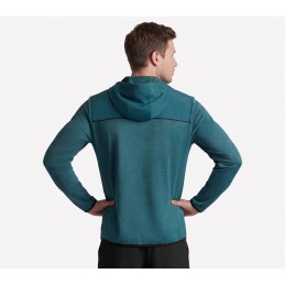 Kurtka męska Skechers Harry Kane Weekend Full Zip Hoodie morska