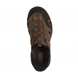 Sandały męskie Skechers Fairport - Killian brązowe - 205475 DKTP
