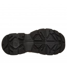 Sandały męskie Skechers Fairport - Killian brązowe - 205475 DKTP - 4