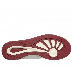 Buty męskie Skechers S-1992 - Flector biało/bordowe - 254176 WRD