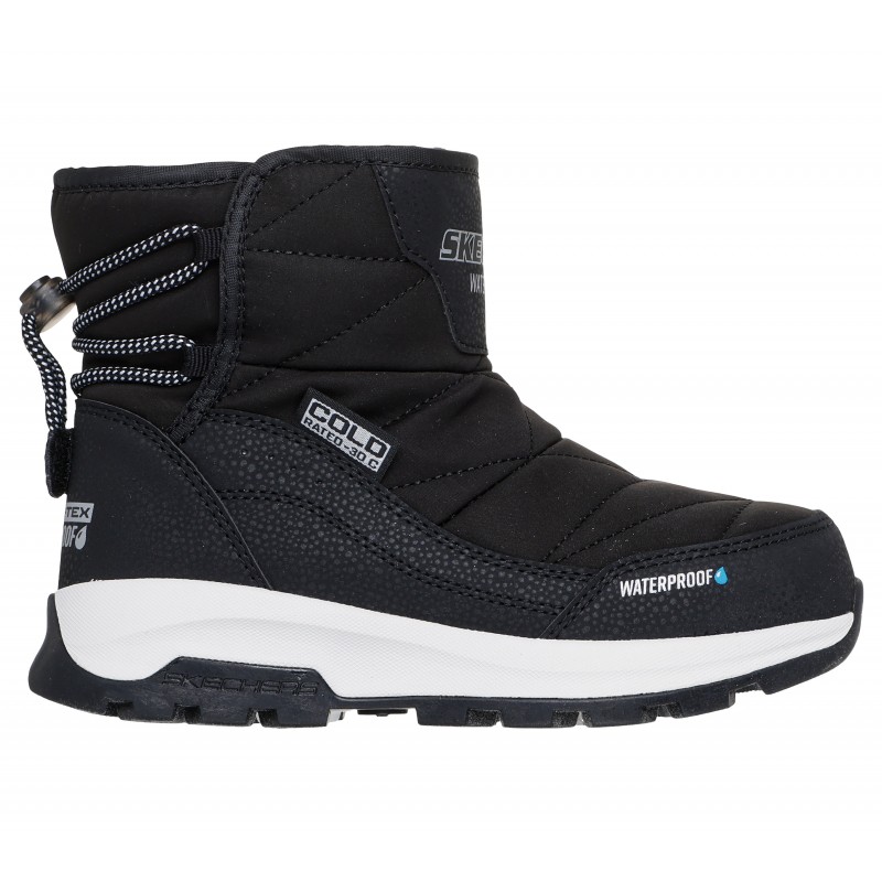 Buty młodzieżowe zimowe Skechers STORM BLAZER czarne - 303496L