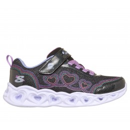 Buty młodzieżowe Skechers Heart Lights - Bubble Love - 303736LC