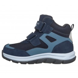 Buty młodzieżowe Skechers Dynamic Trail granatowe - 406374L NVY