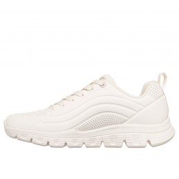 Buty damskie Skechers BOBS Sport B Lite - Your Story kremowe -