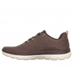 Buty damskie Skechers Arch Fit Summits - Daily Flow czekoladowe