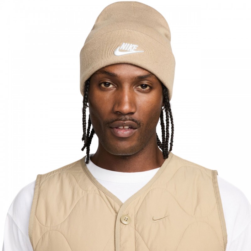 Czapka Nike Peak beżowa - HF0186 247