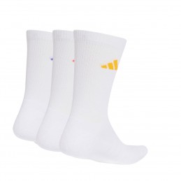 Skarpety adidas Cushioned Sportswear Crew 3 pary białe - KQ6760