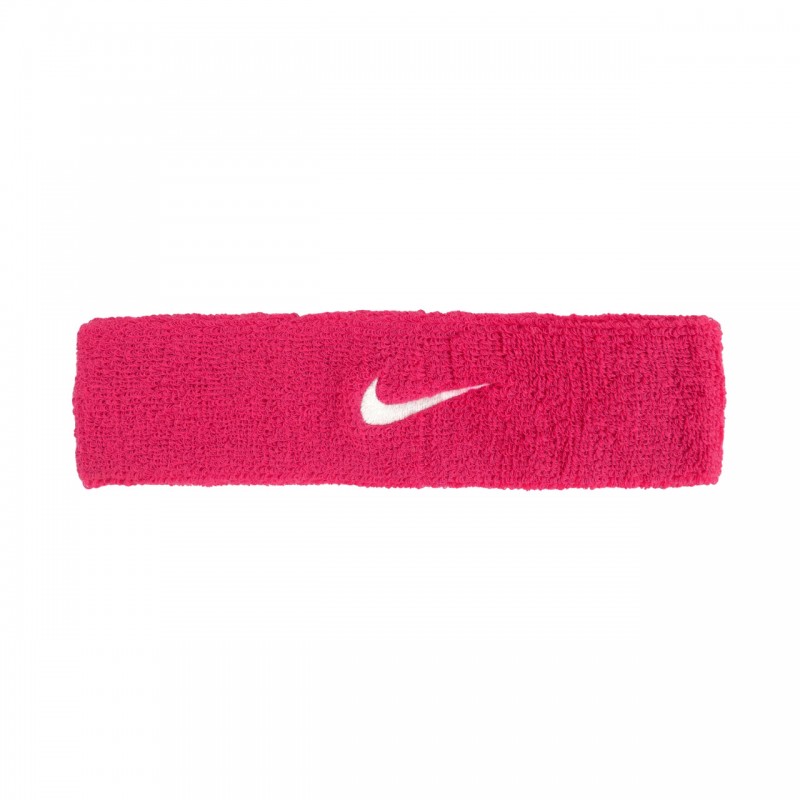 Opaska na głowę Nike Swoosh różowa - N1012407639