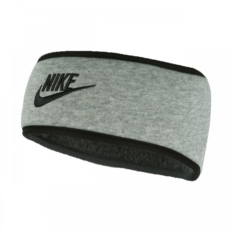Opaska na głowę Nike Club Fleece szara - N1007162096OS