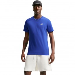 Koszulka męska Nike Club Tee niebieska - AR4997 417