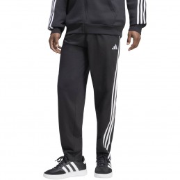 Spodnie męskie adidas Essentials 3-Stripes Single Jersey czarne