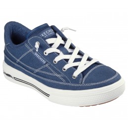 Buty damskie Skechers Arch Fit Arcade - Arcata granatowe -