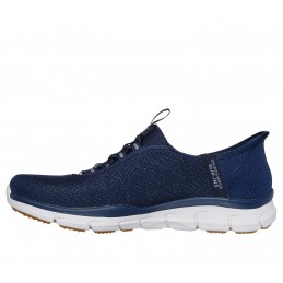 Buty damskie Skechers Brilliance - Night Shift granatowe -