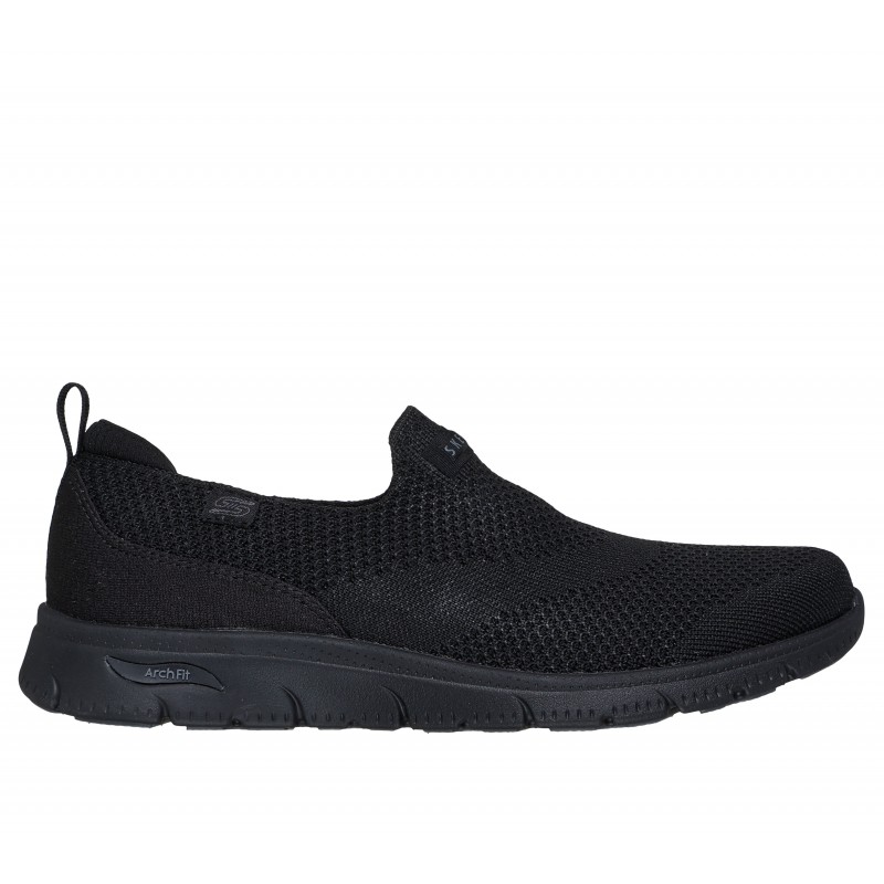 Buty damskie Skechers Arch Fit Refine 2.0 - Cascade czarne -