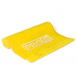 Guma Fitness Profit Light 120x15x0,35cm żółta - DK 2227