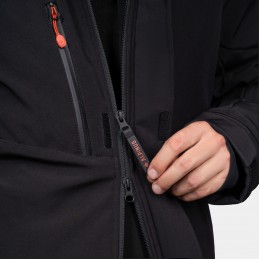 Kurtka męska narciarska softshell Alpinus Tactical Ariz czarna