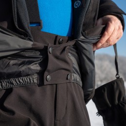 Kurtka męska narciarska softshell Alpinus Tactical Ariz czarna