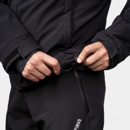 Kurtka męska narciarska softshell Alpinus Tactical Ariz czarna