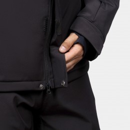 Kurtka męska narciarska softshell Alpinus Tactical Ariz czarna