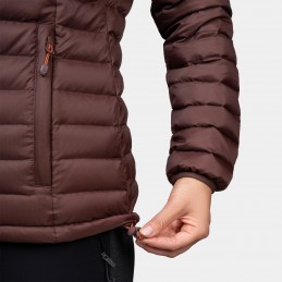 Kurtka damska puchowa Alpinus Kiruna Tactical brązowa - IM35545