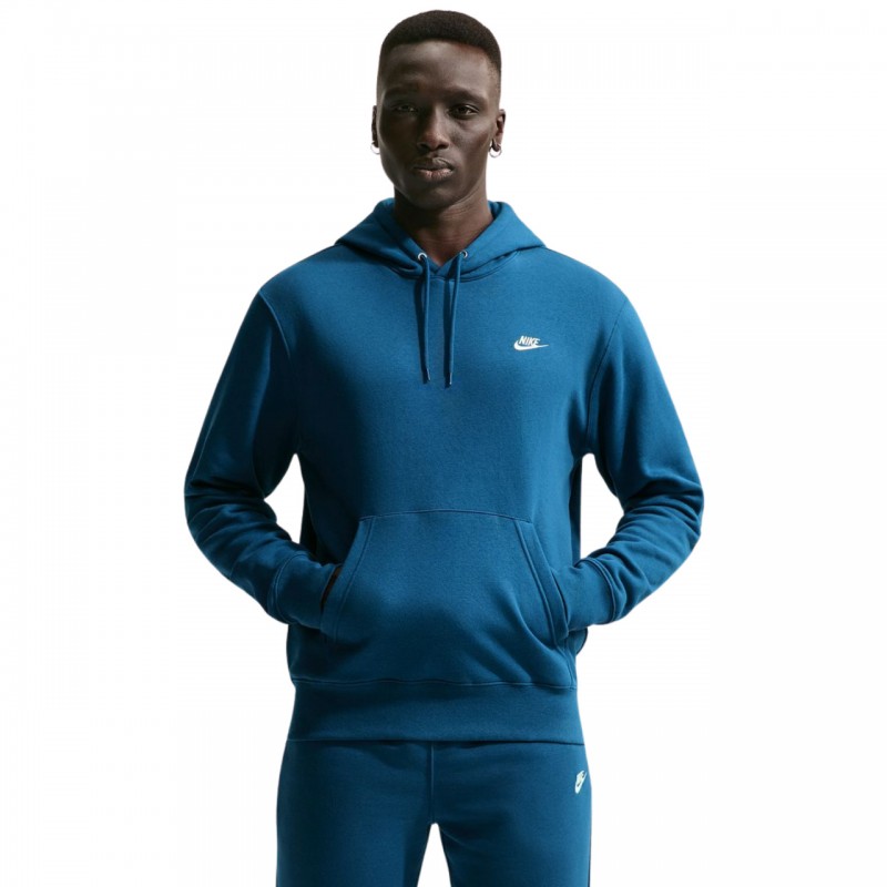 Bluza męska Nike Club BB niebieska - FN3859 476