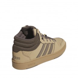 Buty męskie adidas Hoops Mid Classic brązowe - KI7495