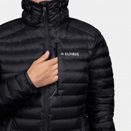 Kurtka damska puchowa Alpinus Kiruna Tactical czarna - IM35538