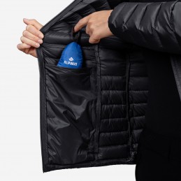 Kurtka damska puchowa Alpinus Kiruna Tactical czarna - IM35538