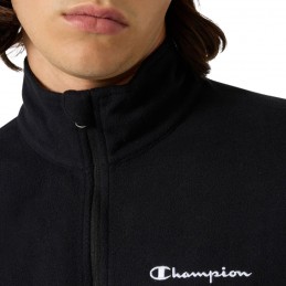 Bluza polarowa męska Champion Half Zip Top czarna - 220446 KK001
