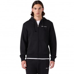 Bluza męska Champion Hooded Full Zip Sweatshirt czarna - 221794