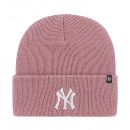 Czapka zimowa New York Yankees różowa - B-HYMKR17ACE-QCA