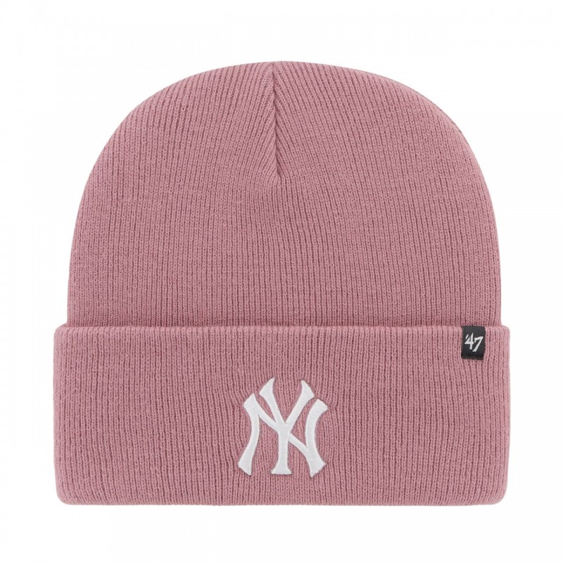 Czapka zimowa New York Yankees różowa - B-HYMKR17ACE-QCA
