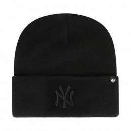 Czapka zimowa New York Yankees czarna - B-HYMKR17ACE-BKAL