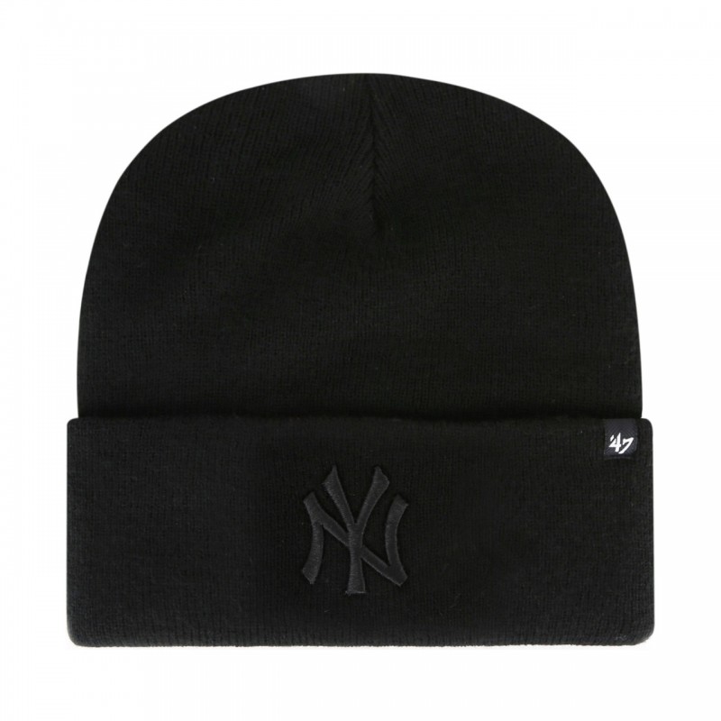 Czapka zimowa New York Yankees czarna - B-HYMKR17ACE-BKAL