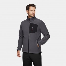 Bluza polarowa męska Alpinus Furka 100 PRO szara - AR35489